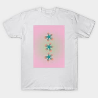 Pink Botanical Gradient T-Shirt